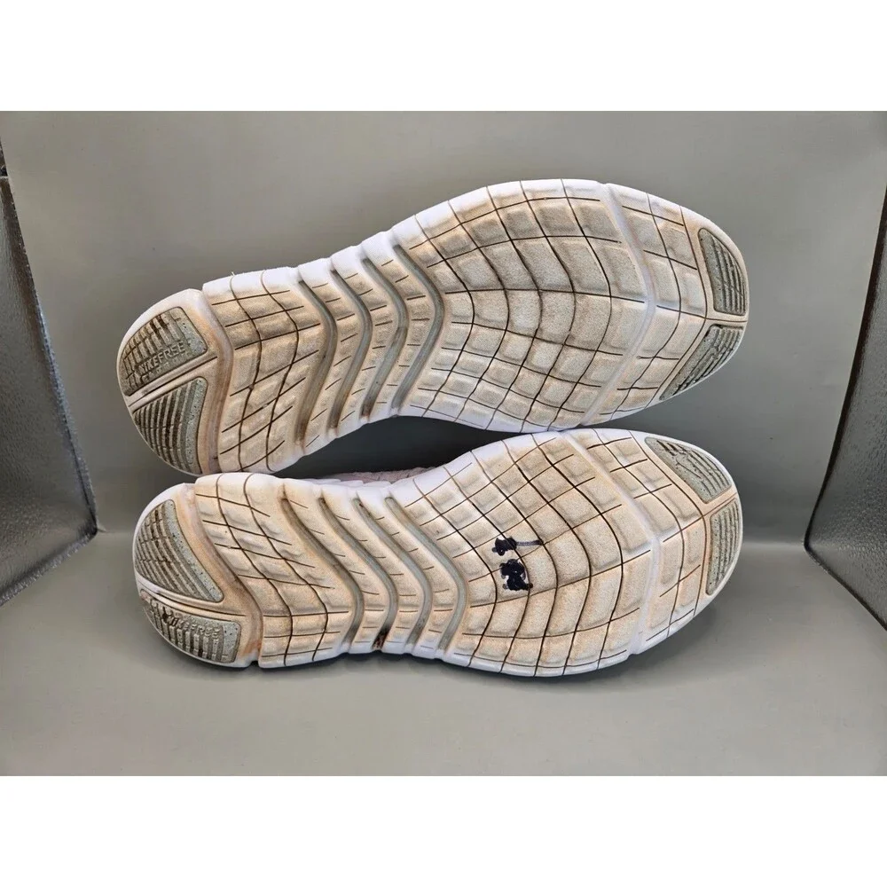 Nike Free Run 5.0 Shoes Womens 11 Platinum Violet Road Running Athletic Sneakers